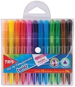 GIZ RETRATIL TWIST TRIS C/12CORES