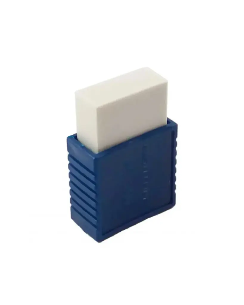 BORRACHA BRANCA TPR COM CAPA AZUL CAIXA 10X20X40 