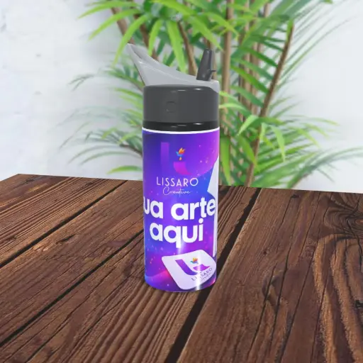Squeezes Garrafa Para Sublimação Sporte Bico Retratil 600ml  - PERSONALIZADA