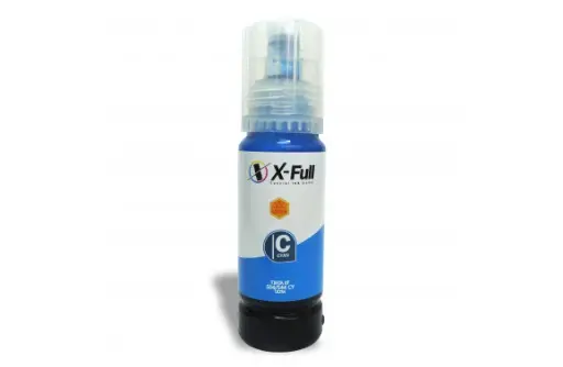 TINTA X-FULL COMPATIVEL C/ L504/544 CORANTE CYAN 70ML ULTRA - CC 