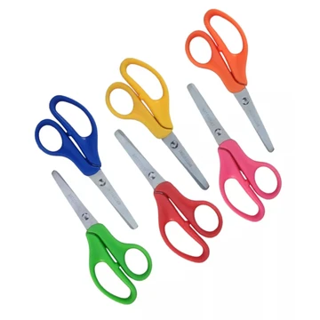 TESOURA ESCOLAR COLORIDA ANATOMICA 13CM 