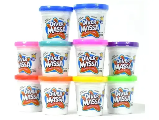 MASSINHA MODELAR DIVER 50G CORES SORTIDA
